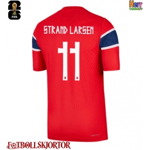 Norge Jorgen Strand Larsen #11 Hemmatröja VM 2026 Kortärmad